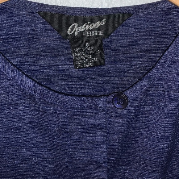 Options Melrose raw silk jacket L - Picture 3 of 8